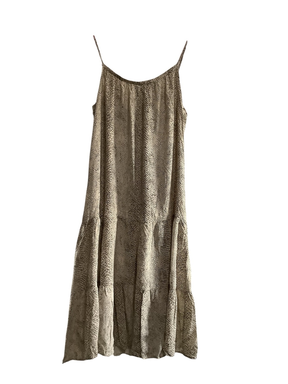 Rails Taupe Snake-Print Maxi Dress